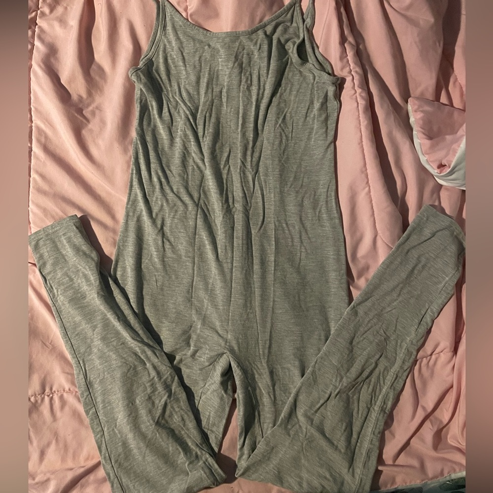 Grey jumpsuit
